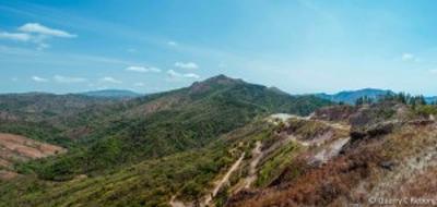 A panoramic view of Cerro Quema, Panama