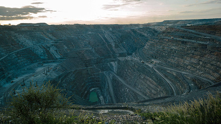 The Venetia Mine owned by De Beers is South Africa's largest producer of diamonds.jpg