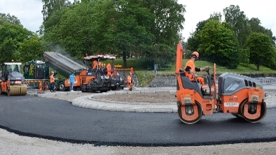 The asphalt trial in Sweden