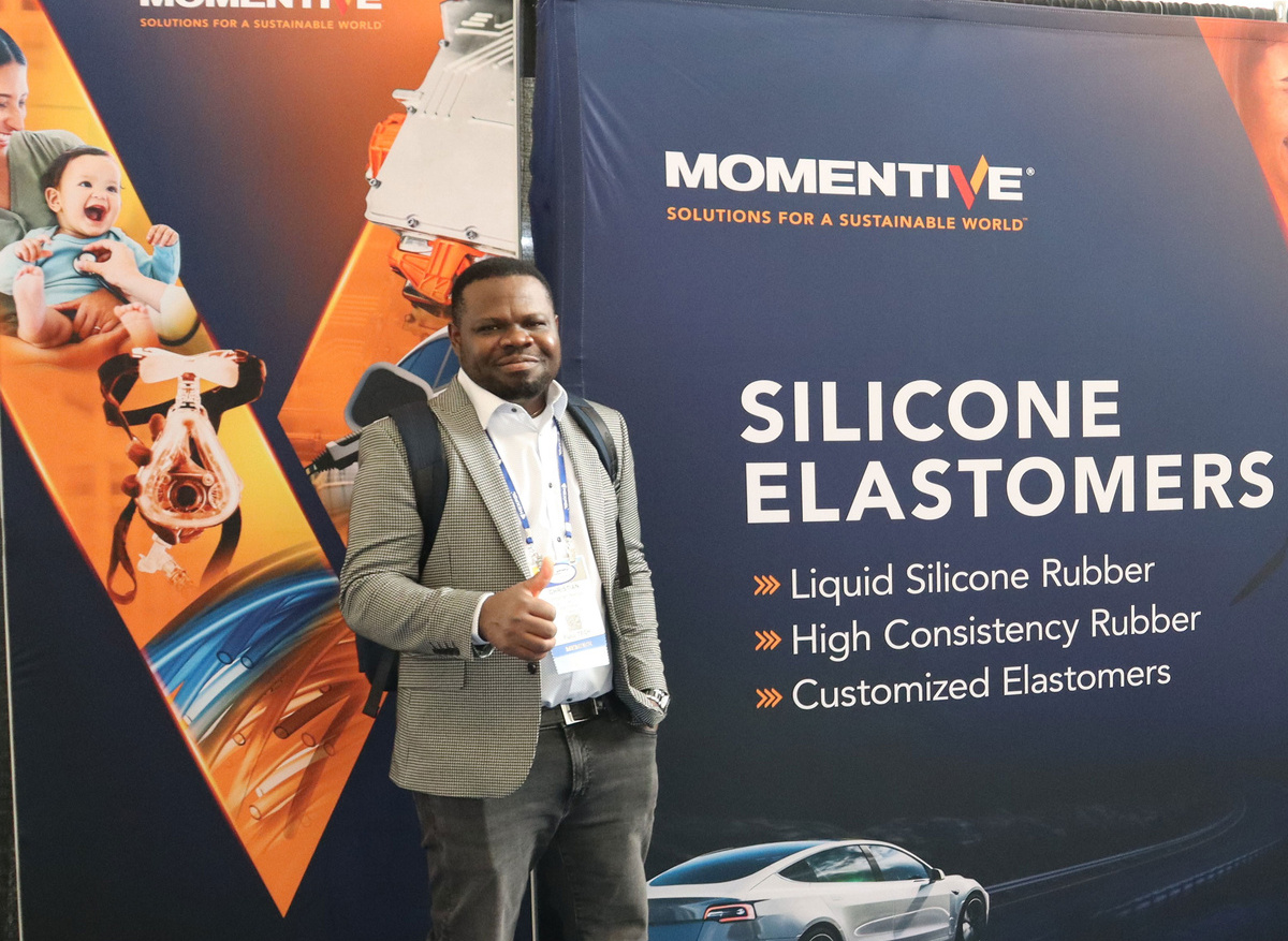 Christian Nwosu at 2024 International Elastomer Conference (IEC)