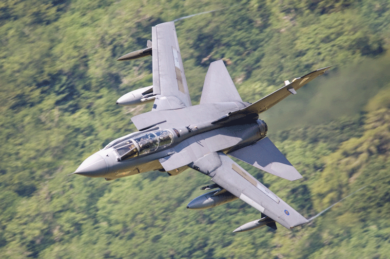 A Tornado fighter jet